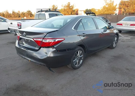 2016 Toyota Camry Se из США, поврежденный, VIN 4T1BF1FKXGU200968